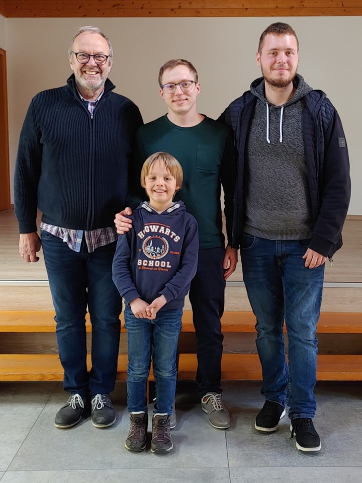 Das Siegerteam in Volkesfeld